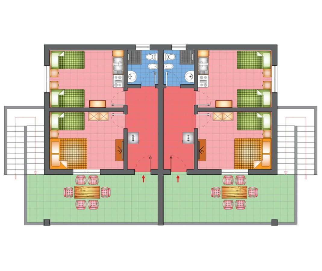 Vila Gridi- Apartamente Me Qera Spille Buitenkant foto